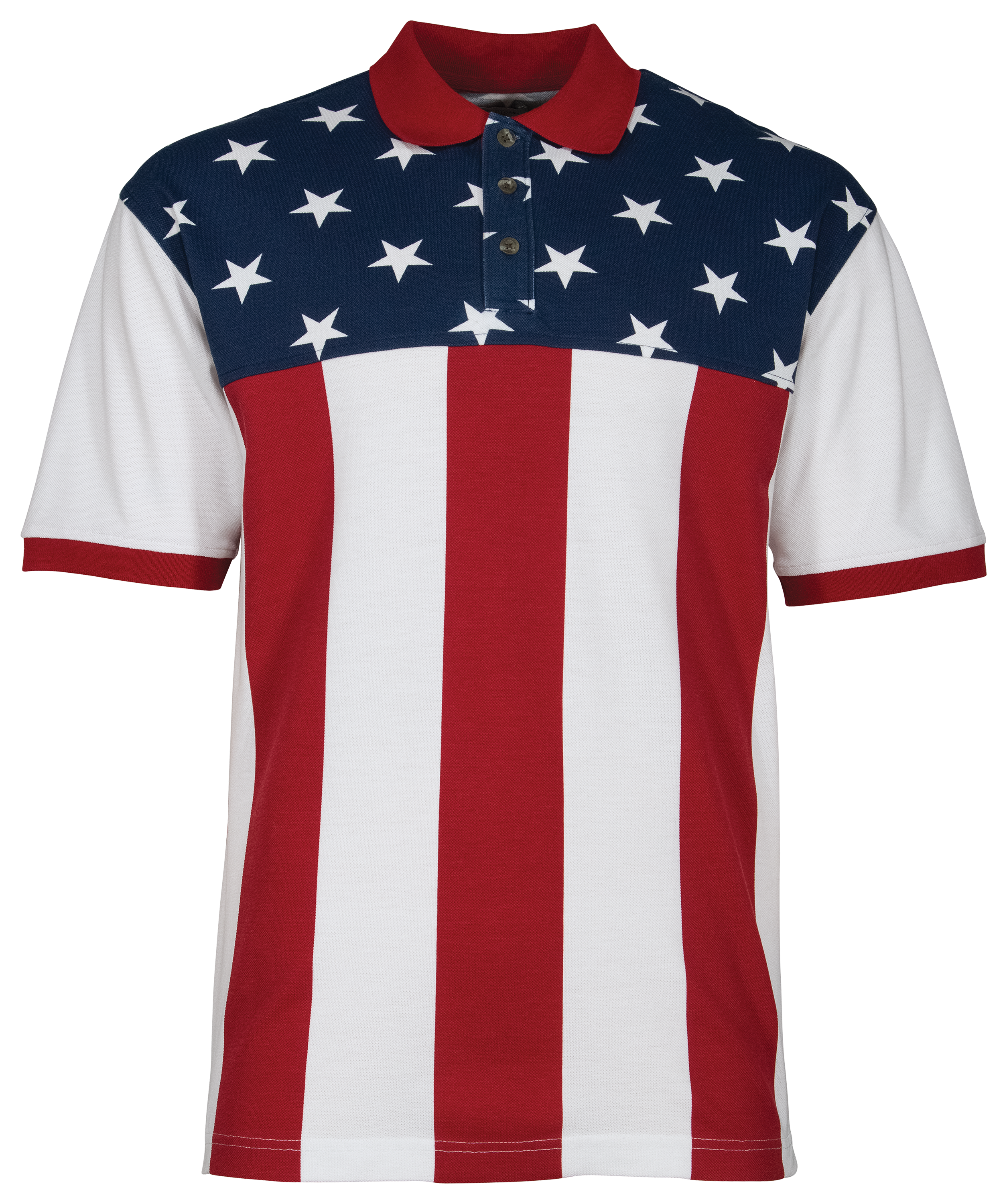 American Legacy Flag Short-Sleeve Polo Shirt for Men | Bass Pro Shops